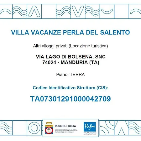 Vacanze Perla Del Salento - - Salento - Puglia - Italy *